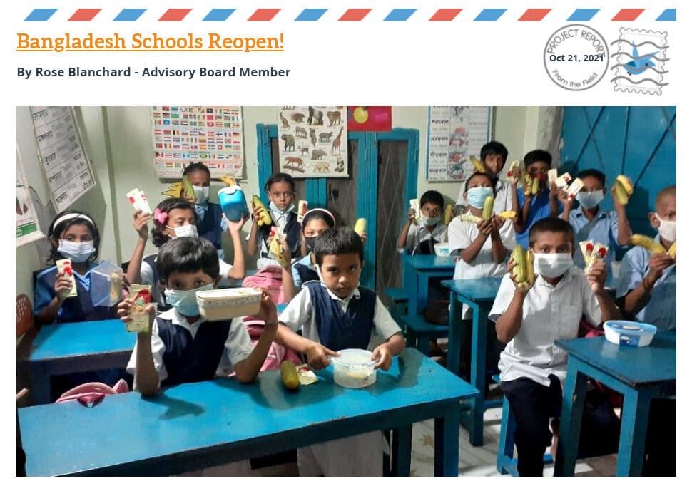 Bangladesh Schools Reopen! 
