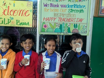 Over 18,000 Glasses of Milk Nourishing Minds